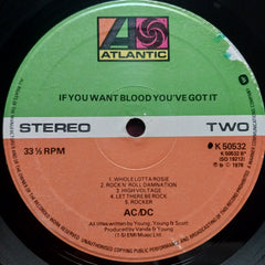 AC/DC - If You Want Blood You'Ve Got It (Vinyl)