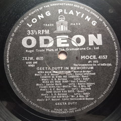 Geeta Dutt  - In Memoriam (Vinyl)
