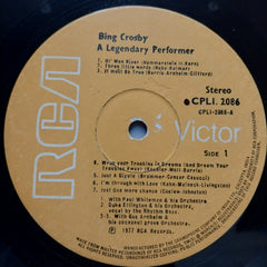 Bing Crosby - A Legendary Performer (Vinyl)
