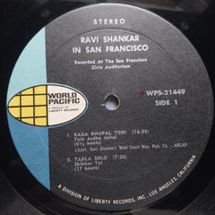 Ravi Shankar - Ravi Shankar In San Francisco (Vinyl)