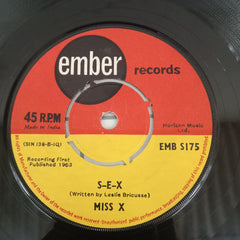 Miss X - Christine (45-RPM)