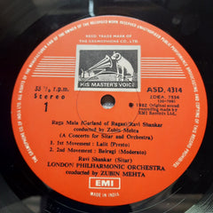 Ravi Shankar And Zubin Mehta And London Philharmonic Orchestra - Raga Mala (Garland Of Ragas) (Vinyl)