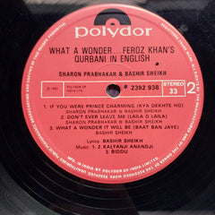 Kalyanji Anandji*, Biddu, Sharon Prabhakar, Bashir Sheikh - (Qurbani In English) (Vinyl)