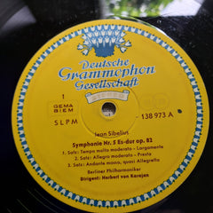 Jean Sibelius, Berliner Philharmoniker, Herbert Von Karajan - Symphonie Nr. 5 Op. 82 • Tapiola Op. 112 (Vinyl)