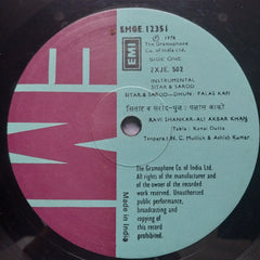 Ravi Shankar, Ali Akbar Khan With Kanai Dutt* And NC Kumar And Ashish Kumar - A Dhun & A Raga (Vinyl)