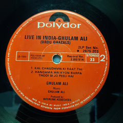Ghulam Ali  - Live In India (Urdu Ghazals) (Vinyl)