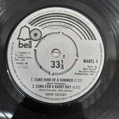 David Cassidy - Some Kind Of Summer (45-RPM)