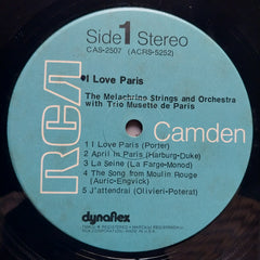 The Melachrino Strings And Orchestra, Trio Musette De Paris - I Love Paris (Vinyl)