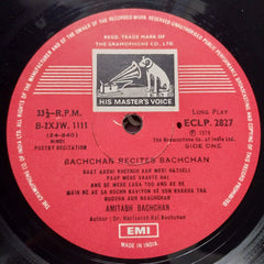 Amitabh Bachchan - Bachchan Recites Bachchan (Vinyl)