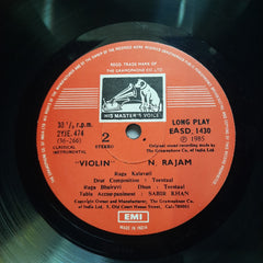 N. Rajam - Dr. Smt. N. Rajam (Vinyl)