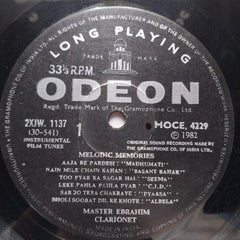 Master Ebrahim - Melodic Memories (Hit Film Tunes On The Clarionet) (Vinyl)
