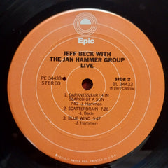 Jeff Beck With The Jan Hammer Group - Live (Vinyl)