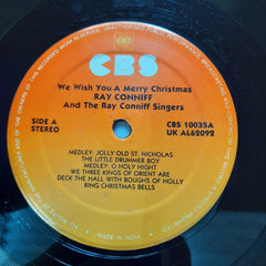 Ray Conniff And The Ray Conniff Singers - We Wish You A Merry Christmas (Vinyl)
