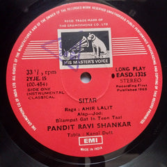 Ravi Shankar - Two RāGa Moods (Vinyl)