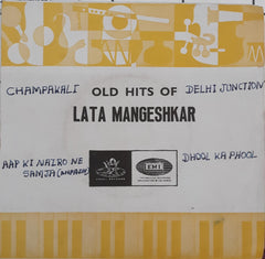 Lata Mangeshkar - Old Hits Of Lata Mangeshkar (45-RPM)