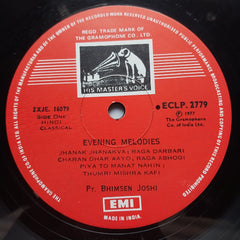 Bhimsen Joshi - Evening & Morning Melodies (Vinyl)