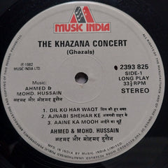 Talat Aziz, Ahmed*, Mohd. Hussain* – The Khazana Concert - The Khazana Concert (Vinyl)