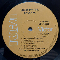 Baccara - Light My Fire (Vinyl)