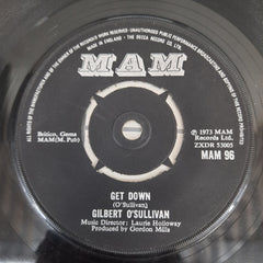 Gilbert O'Sullivan - Get Down / A Very Extraordinary Sort Of Girl (45-RPM)