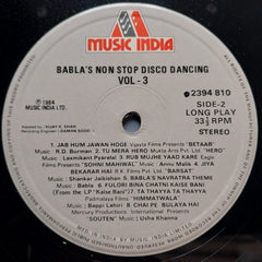 Babla - Babla'S Non-Stop Disco Dancing Vol.3 (Vinyl)