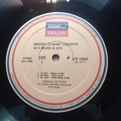 Mozart*, Barry Tuckwell, Gervase De Peyer, Peter Maag, London Symphony Orchestra – - Clarinet Concerto / Horn Concertos Nos. 1 & 3 (Vinyl)