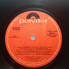 Mukesh - Duets Of Mukesh (45-RPM)