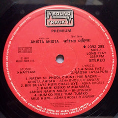 Khayyam - Ahista Ahista (Vinyl)