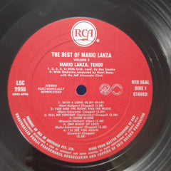 Mario Lanza, Tenor - The Best Of Mario Lanza Volume 2 (Vinyl)