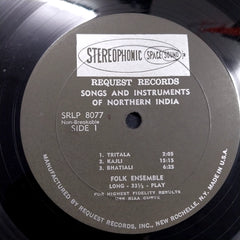 Various - Songs And Instruments Of Northern India (Vinyl)