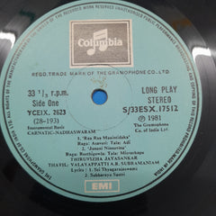 Thiruvizha Jayasankar- Nadhaswaram With & Valayapatti A R Subramaniam- Thavil (Vinyl)