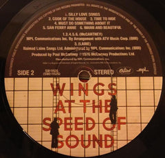 Wings (2) - Wings At The Speed Of Sound (Vinyl)