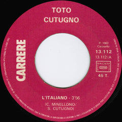 Toto Cutugno - L'Italiano (45-RPM)