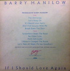 Barry Manilow - If I Should Love Again (Vinyl)