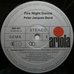 Peter Jacques Band - Fire Night Dance (Vinyl) Image
