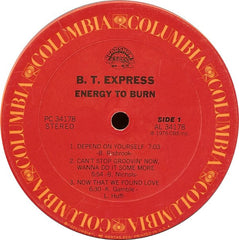 B.T. Express - Energy To Burn (Vinyl) Image