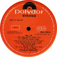 Fatback Band, The - Yum Yum (Vinyl) Image