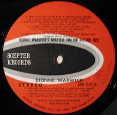 Dionne Warwick - Dionne Warwick's Greatest Motion Picture Hits (Vinyl) Image