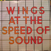 Wings (2) - Wings At The Speed Of Sound (Vinyl)
