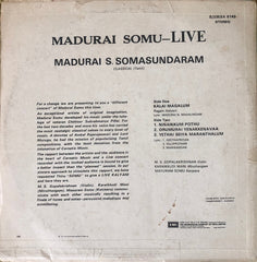 Madurai Somasundaram - Madurai Somu Live (Vinyl) Image