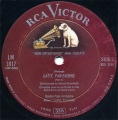 Jacques Offenbach / Giacomo Meyerbeer - Boston Pops Orchestra, The, Arthur Fiedler - Gaîté Parisienne / Les Patineurs (Vinyl) Image