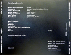 Pierre Favre Ensemble - Fleuve (CD)