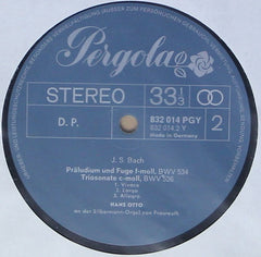 Johann Sebastian Bach - Hans Otto - Orgelwerke (Vinyl) Image