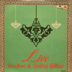 Pankaj Udhas & Manhar Udhas - Live (Vinyl)