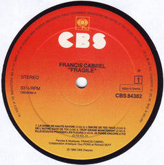 Francis Cabrel - Fragile (Vinyl)