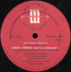 Connie Francis - Sing Along With Connie Francis (Vinyl) Image