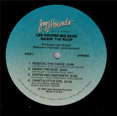 Les Hooper Big Band - Raisin' The Roof (Vinyl) Image