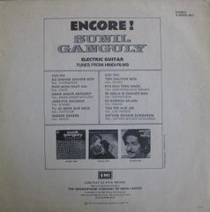 Sunil Ganguly - Encore! Electric Guitar. Tunes From Hindi Films (Vinyl)