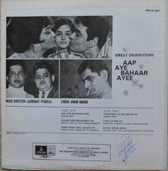 Laxmikant-Pyarelal - Aap Aye Bahaar Ayee (Vinyl) Image