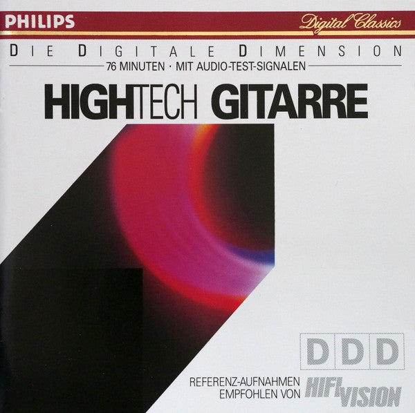 Los Romeos (2), Pepe Romero, Celin Romero, Chano Lobato, Maria Magdalena (2), Paco Romero (2) - Hightech Gitarre (CD) Image