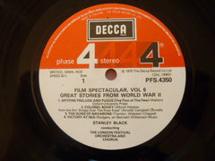 Stanley Black Conducting London Festival Orchestra, The - Film Spectacular Vol. 6 Great Stories From World War II (Vinyl) Image